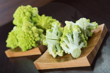 Cavolfiore romanesco mondato