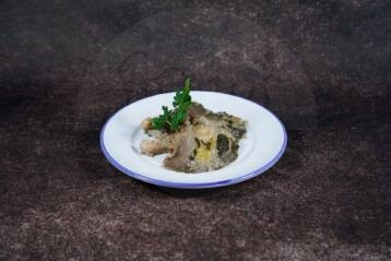 Funghi Pleurotus Gratinati