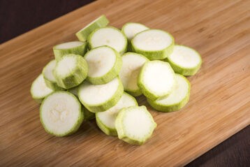 Zucchina bianca a Rondelle